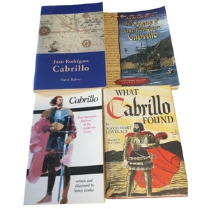Cabrillo 4 books The 1st European Explorer CA National Park Story Paperback SET - Bild 1 von 6