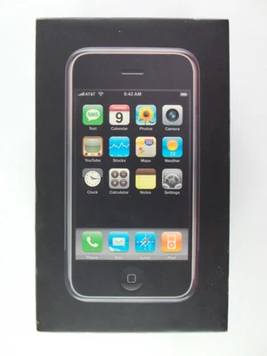 Near Mint Apple iPhone 2g 8gb 1st Generation A1203 - Collectors Piece 2007 - Image 1 of 4