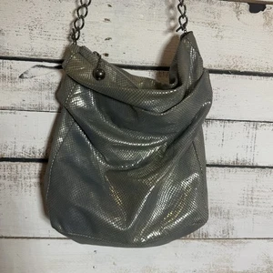 Bolso Colección Laura B Plateado ¡Manchas RARAS! - Imagen 1 de 11