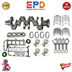 LAND ROVER 2.0L 204DTD D NITRATE CRANKSHAFT WITH ENGINE REBUILD PARTS NEW! - Picture 1 of 7