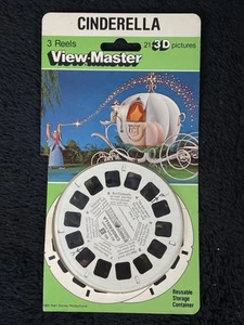View Master Cinderella Vtg 1965 3 Reels 3D Pictures Sealed 3 Reels Pack NEW - Picture 1 of 2