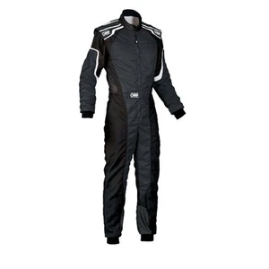 OMP Black Go-Kart Racing Suit – CIK/FIA Level 2 Approved + FREE Balaclava Gift - Picture 1 of 3