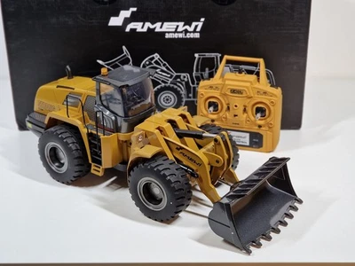 Amewi 22343 Rc Radlader V4 G485E 1:14 10-Kanal Sound Teilmetall NEUWERTIG MANGEL - Bild 1 von 4