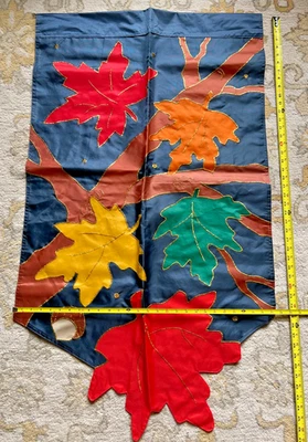 Autumn Leaf Decorative Flag - Image 1 of 3