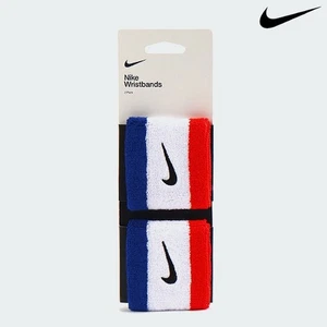 Nike Swoosh Wristband S Tennis Training Badminton Sports Band 2pcs PAC277-620 - Picture 1 of 5