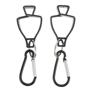 2 Stück Handschuhclip für Dienst Gürtel Handschuhe Clips Arbeitstuch Aufhängehaken - Bild 1 von 12