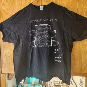 RUDIMENTARY PENI T-Shirt XXL Pre Owned - Picture 1 of 2