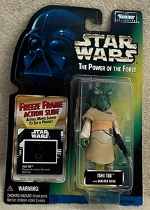 Star Wars POTF Ishi Tib Freeze Frame Action Slide 1997 Kenner Collection New - Picture 1 of 3