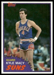 1981-82 Topps #W82 Kyle Macy RC Phoenix Suns - Picture 1 of 2