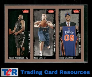 2008-09 Fleer #237 Danilo Gallinari Kevin Love Russell Westbrook - Picture 1 of 2