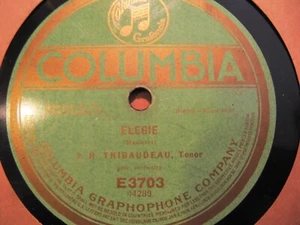French QUEBEC 1916 Damase DU BUISSON Joseph-Henri Thibodeau COLUMBIA E3703 - Picture 1 of 2