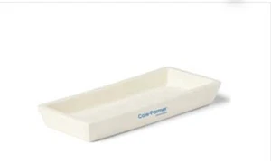 Cole-Parmer Essentials High-Alumina rechteckiges Tablett, 130 ml, 150 x 65 x 19 mm - Bild 1 von 2