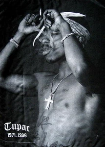 2 PAC TUPAC SHAKUR FLAGGE FAHNE 1971 - 1996 BETTER DAYZ POSTERFLAGGE POSTER FLAG - Picture 1 of 1