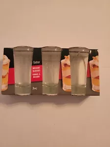 Kochkonzepte Dessertgläser Set 1,5 oz. Dessert Schnapsbrille, 3-kt. Packung - Bild 1 von 1