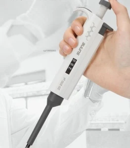Toppette Pipette Pipettor/Rack Lab Single Channel Manual Adjustable Micropipette - Picture 1 of 25
