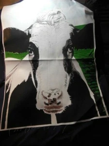 1 NUEVO Panel Delantal Adulto - VACA HOLSTEIN, 27"x35" - Imagen 1 de 1