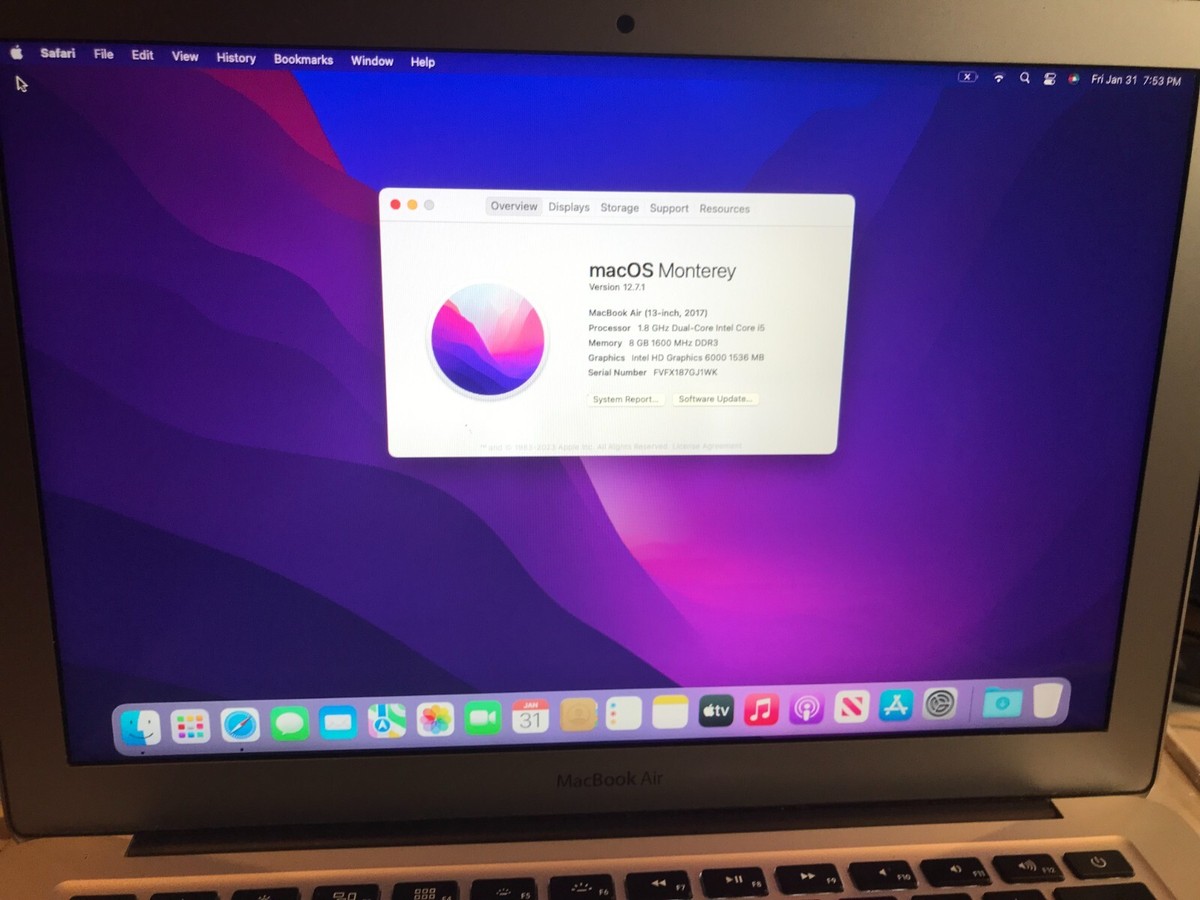 2017 Apple MacBook Air 13.3 Inch Laptops for sale | eBay