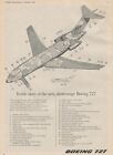 Aviation Magazine Print - Boeing 727-100 Cutaway (1962)