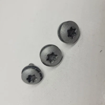 Juego de 3 tornillos actuadores de pestillo de puerta Fiat 500 2012-2019 OEM Foto 1 de 3