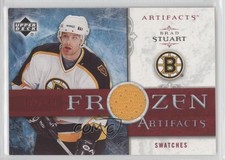 2006-07 Upper Deck Artifacts Frozen Swatches Red /100 Brad Stuart #FA-BS