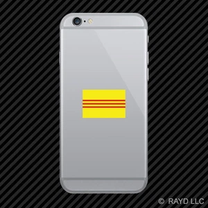 Autocollant drapeau du Vietnam Sud téléphone portable coupe matrice mobile - Photo 1 sur 1