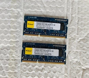 4GB (2x 2GB) DDR3 RAM elixir 1Rx8 PC3 10600s-09-10-B2 1333 Laptop MEMORY - Picture 1 of 2