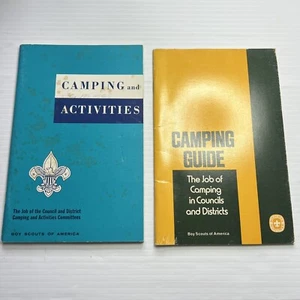 BSA 2 Pfadfinder Taschenbücher Camping & Aktivitäten Campingführer BO-265 - Bild 1 von 9