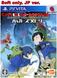 PS Vita JP Soft only PSV Digimon Story Cyber ??Sleust Hackers Memory - Picture 1 of 1