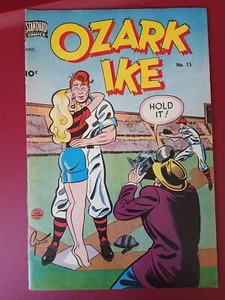 Ozark Ike #15 - Standard Comics - Golden Age by Ray Gotto - Good Girl Art - Picture 1 of 12