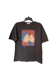 Zara Explore Now T Shirt Relaxed Fit Blue Kids Size 13-14 Excellent Condition - Picture 1 of 10