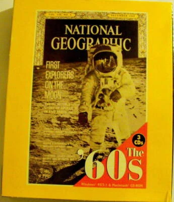 3 CD's The '60s - A Decade of National Geographic Magazine on CD-ROM, - Image 1 of 2