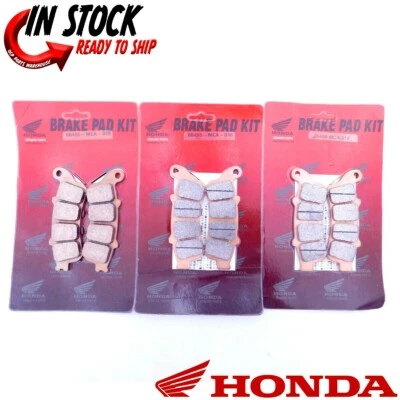 HONDA BRAKE PAD KIT FRONT / REAR  2001-2017 GOLDWING GL1800 & F6B OEM NEW  - Image 1 of 4