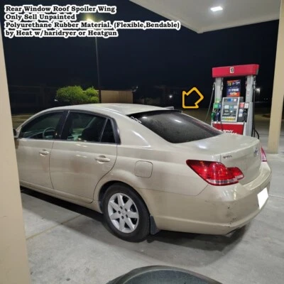 Alerón de techo de ventana trasera tipo 229V para Toyota Avalon XX30 2011~2012 sedán Foto 1 de 4