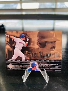 2002 Upper Deck Piece of History #21 Rafael Palmeiro - Picture 1 of 2