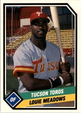 1989 Tucson Toros CMC #14 Louie Meadows