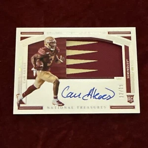 2020 College National Treasures CAM AKERS #122 Color Patch Autograph 12/25 RPA - Picture 1 of 2