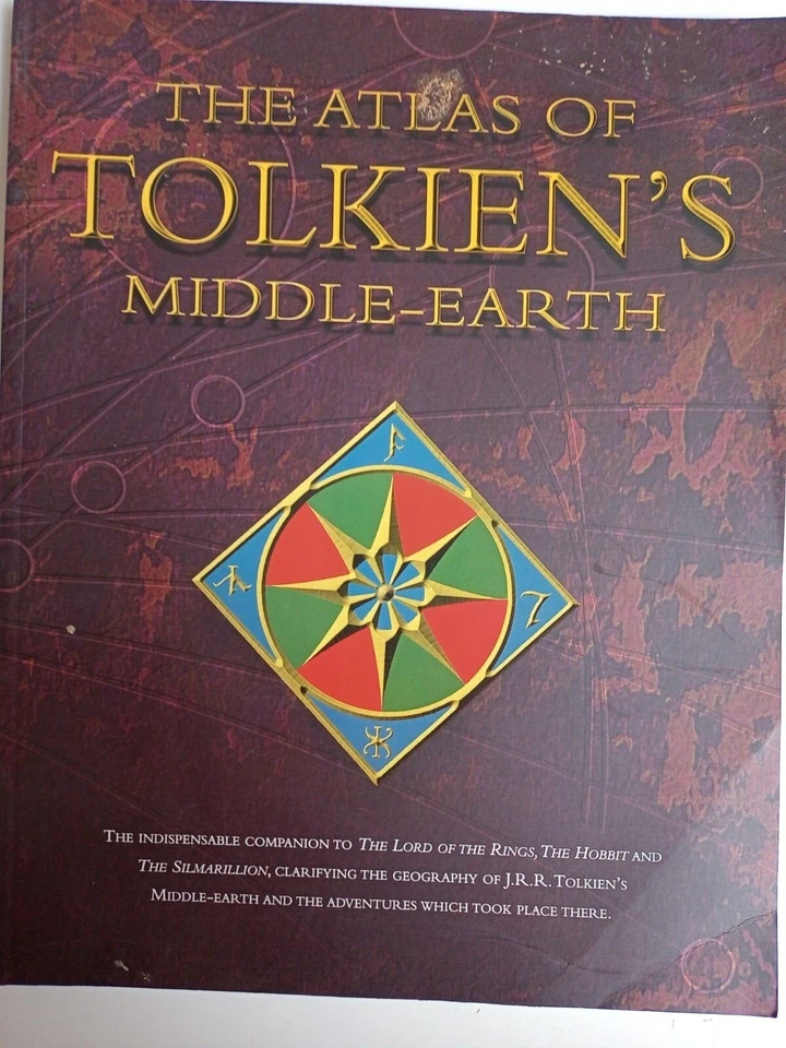 The Atlas of Tolkien’s Middle-Earth - Paperback (Very Good Condition) - Image 1 of 1