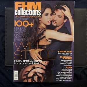 Huey Morgan Goldie Grooverider Karen Ferrari Robert Konjic Raf FHM MAGAZINE VTG - Picture 1 of 2