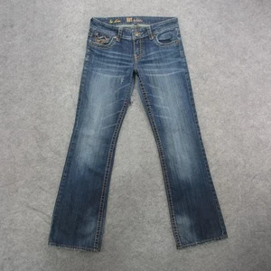 KUT from the Kloth Jeans Womens 6 Blue So Low Low Rise Bootcut Stretch Denim - Picture 1 of 12