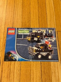 Lego City Police 4WD and Undercover Van (7032) Instruction Booklet Only