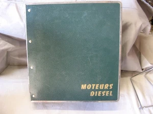 RARE et précieux classeur pour réglage moteurs Diesel de 1962 Berliet Fiat... - Foto 1 di 20