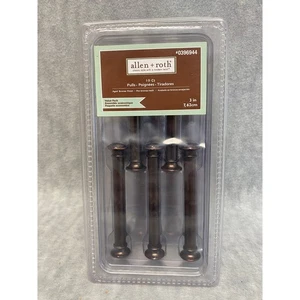 Allen + Roth Aged Bronze Finish 3 in Cabinet Drawer Door Pulls 10 Pack New - Picture 1 of 9