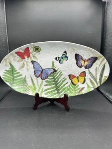 🦋 Michel Design Works Melamine Tray Papillon Butterflies 19"x10" - Picture 1 of 9