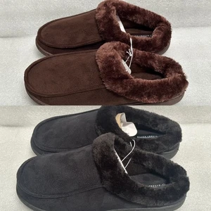 Men's Slippers Winter Bootie Memory Foam Slip on House Shoes Cozy Confortable - Picture 1 of 13