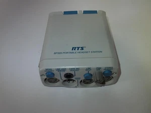 RTS Telex BP325 Portable Headset Station Dual Channel Belt Pack /Grey (V2643) - Picture 1 of 5