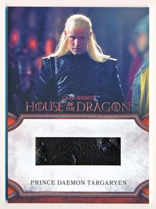 House of the Dragon Season 1 Prince Daemon Targaryen Relic Cards #RC36 - Picture 1 of 2