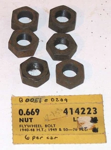 1940-1950 Oldsmobile NOS Hydramatic flywheel bolt nuts 414223 - Picture 1 of 1