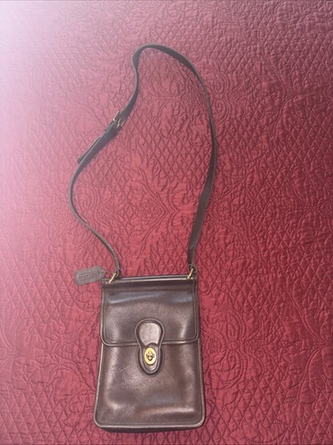 Coach Mini Borsa Messenger Tracolla ~ Marrone