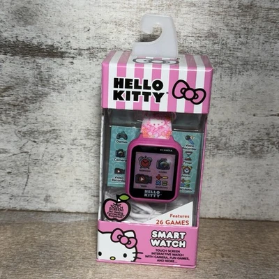 Sanrio Hello Kitty Smartwatch Touch Screen Interactive, 26 Games, Camera + MORE - Image 1 of 4