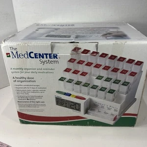 Neu Das MedCenter System Ein monatlicher Medikamentenorganizer und Erinnerungssystem - Bild 1 von 5